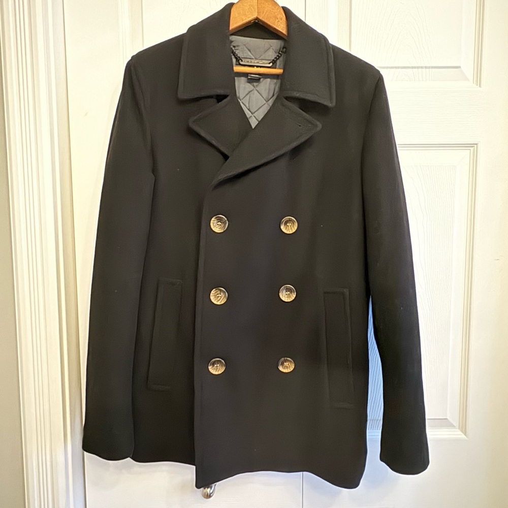 Marc by Marc Jacobs wool peacoat overcoat jacket
